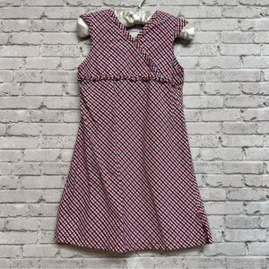 Fun to the 4th Size 3T Dress Patriotic USA Red White & Blue Checked July 4th